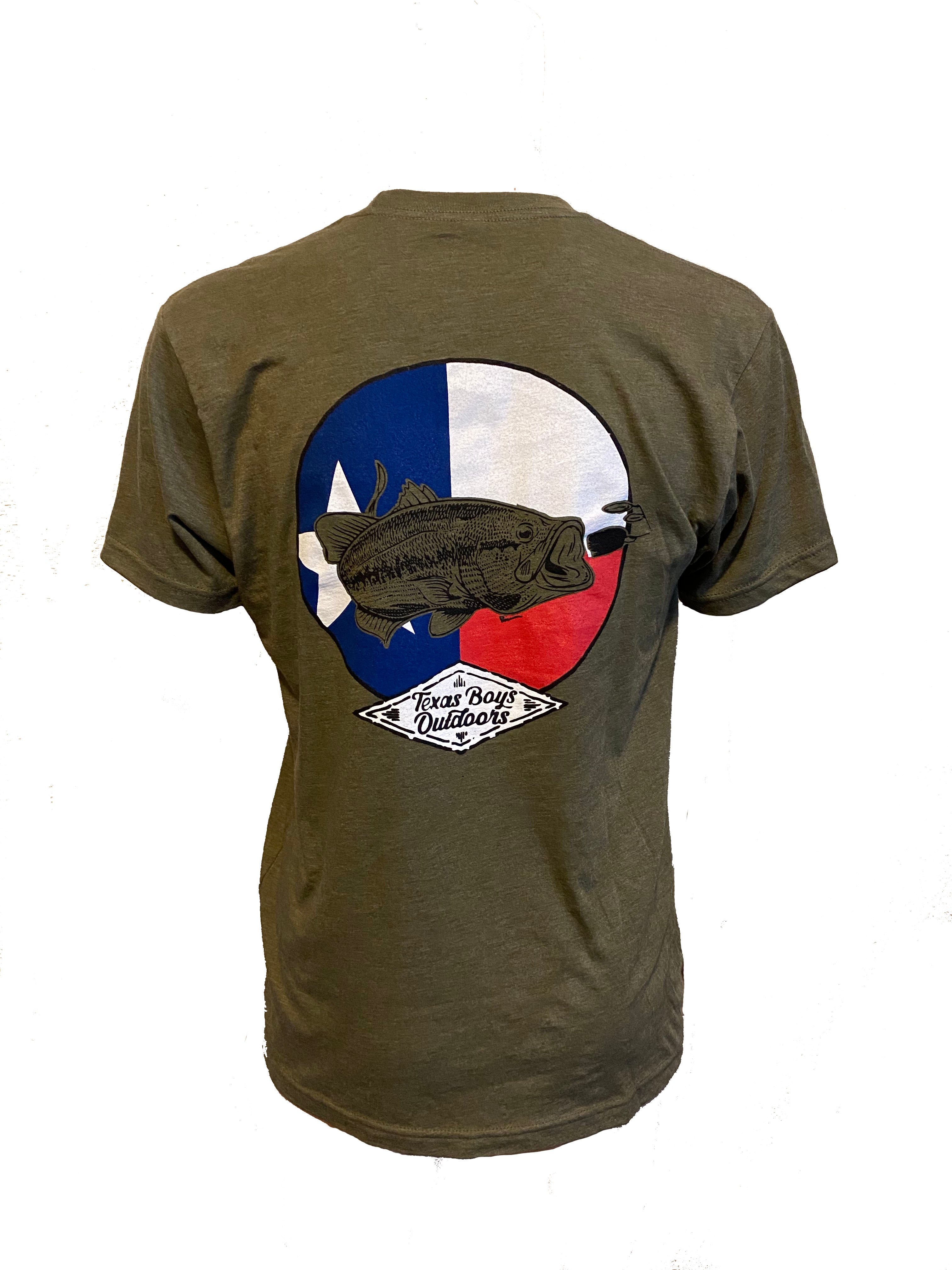 T-shirt - Bass/military green – TBO